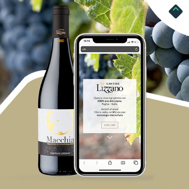 Cantine Lizzano, when wines meets Blockchain Technology